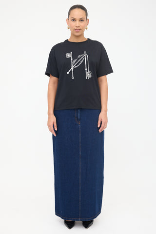 Hermès Clic Clac Printed T-Shirt