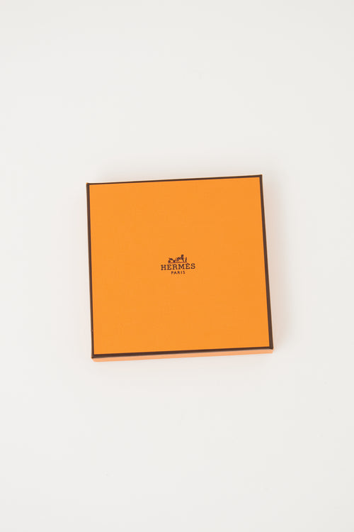 Hermès Craie & Gold Clic H Bracelet
