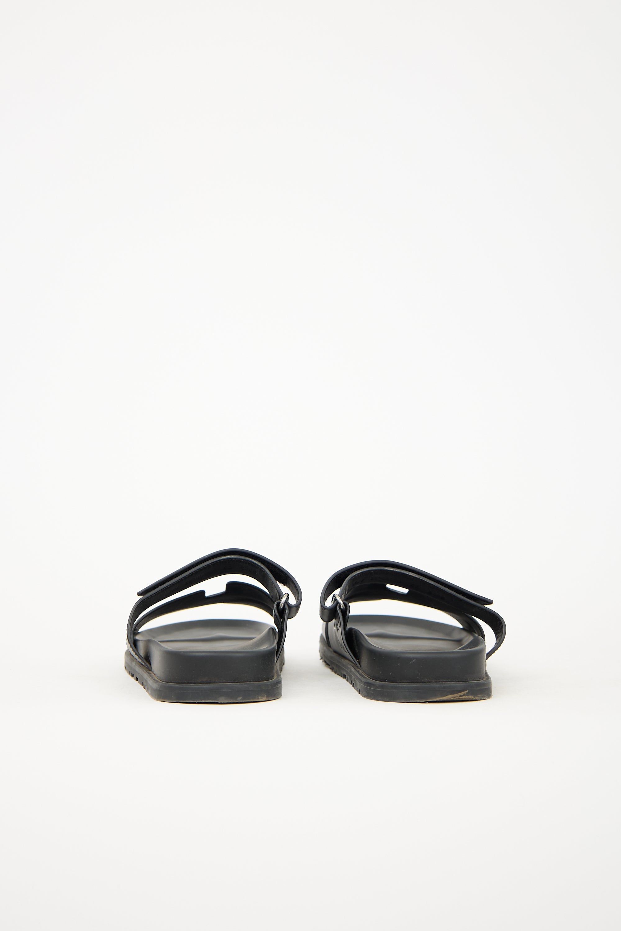 Hermès Leather Chypre Sandal