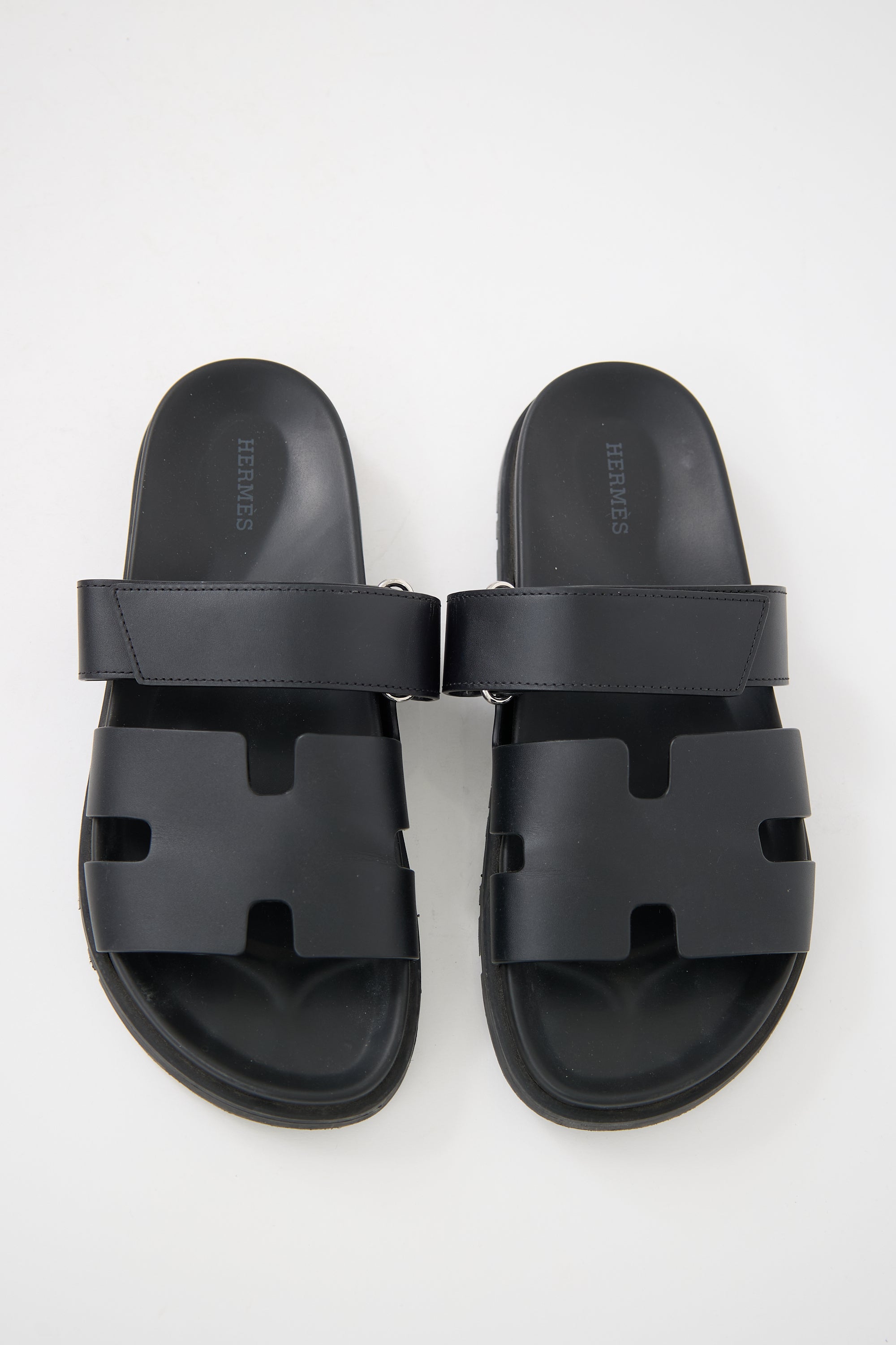 Hermès Leather Chypre Sandal