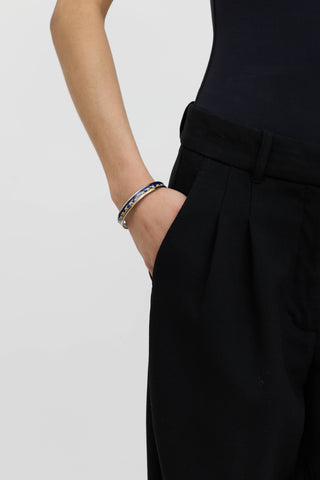 Hermès Enamel Printed Bangle