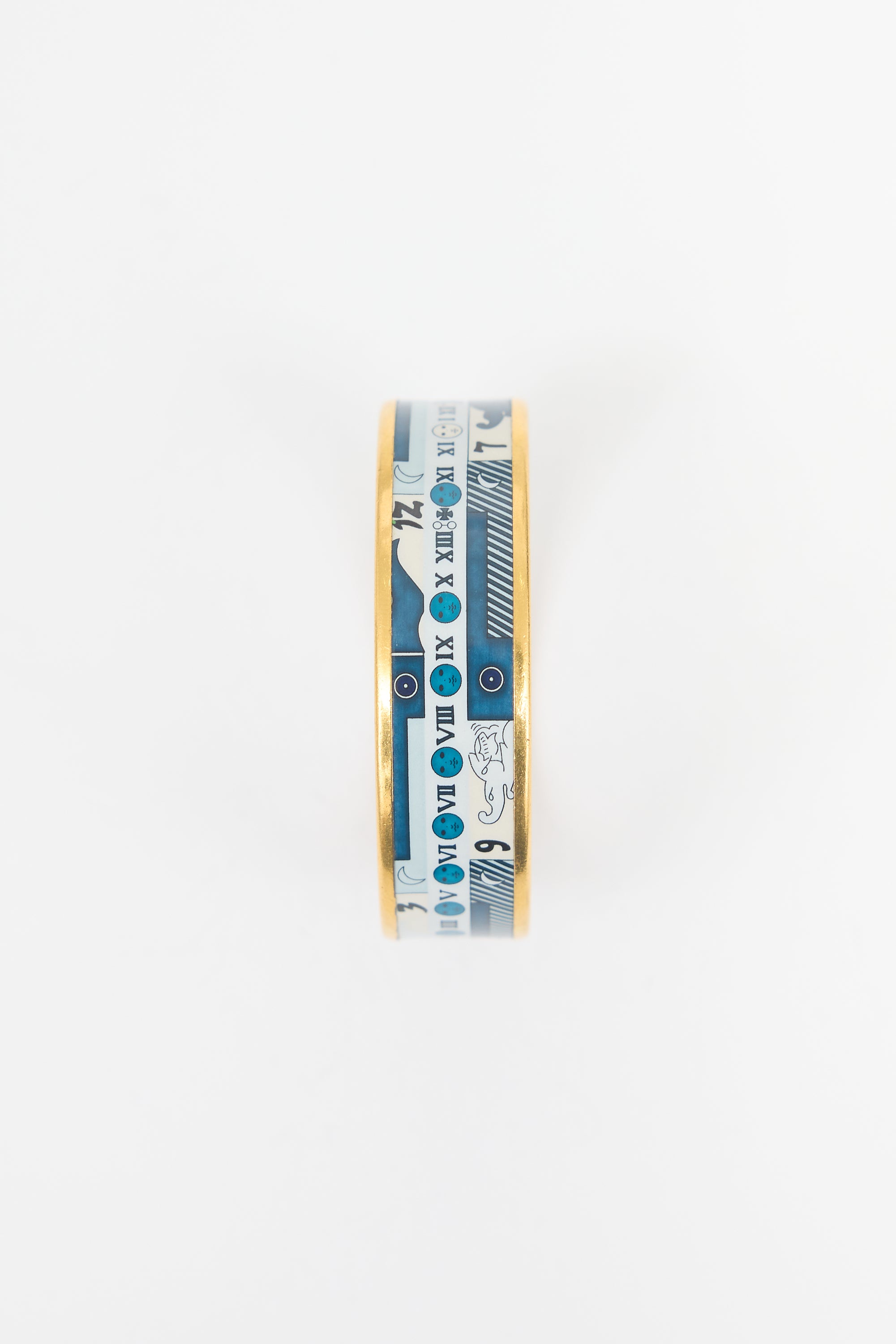 Hermès Enamel Astrologie Nouvelle Bangle