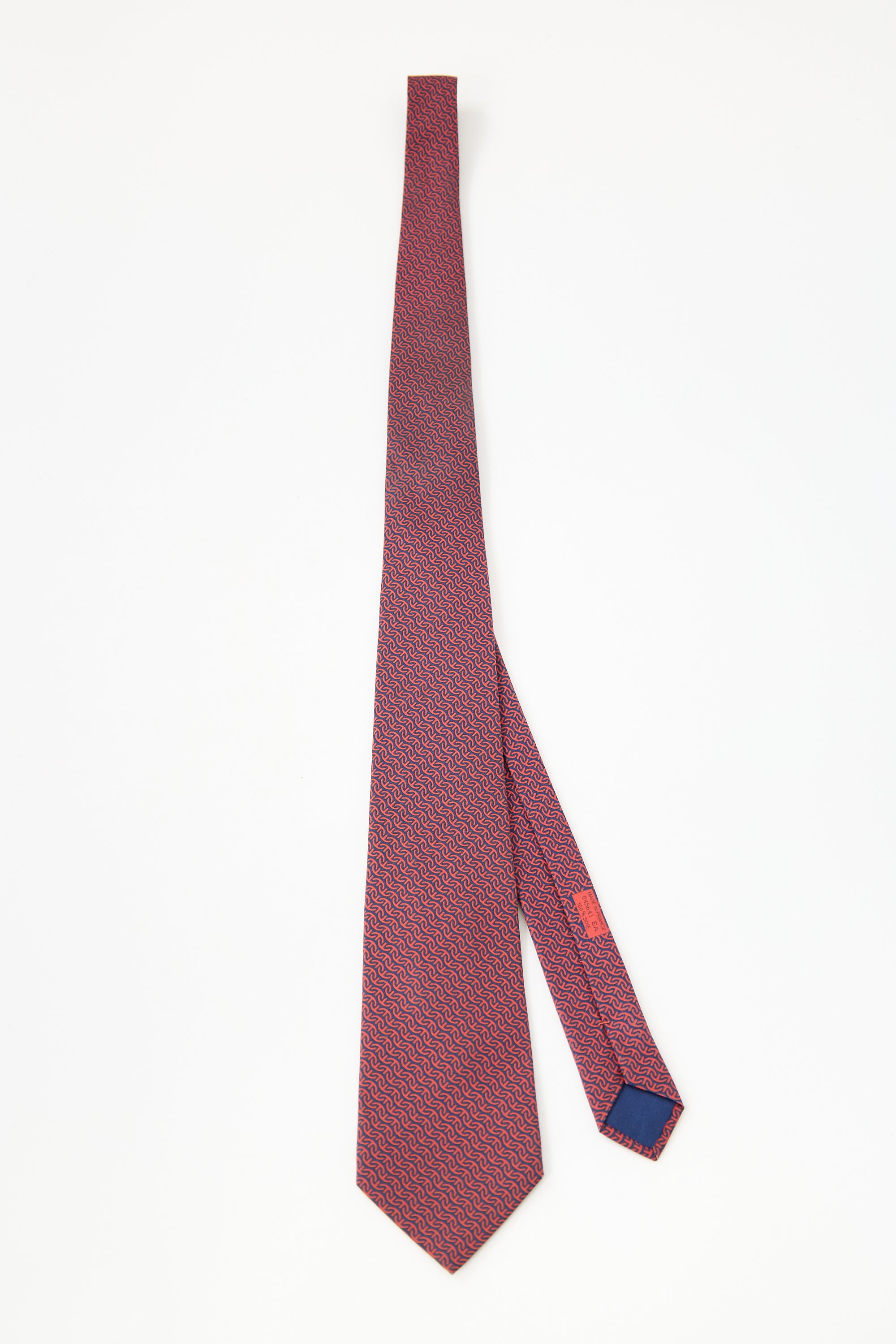 Hermès Silk Geometric Tie