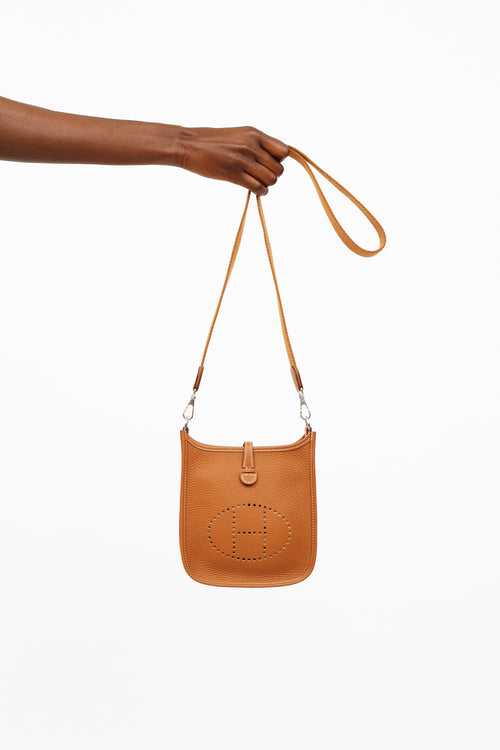 2023 Evelyne Clemence Mini Gold TPM 16 Bag