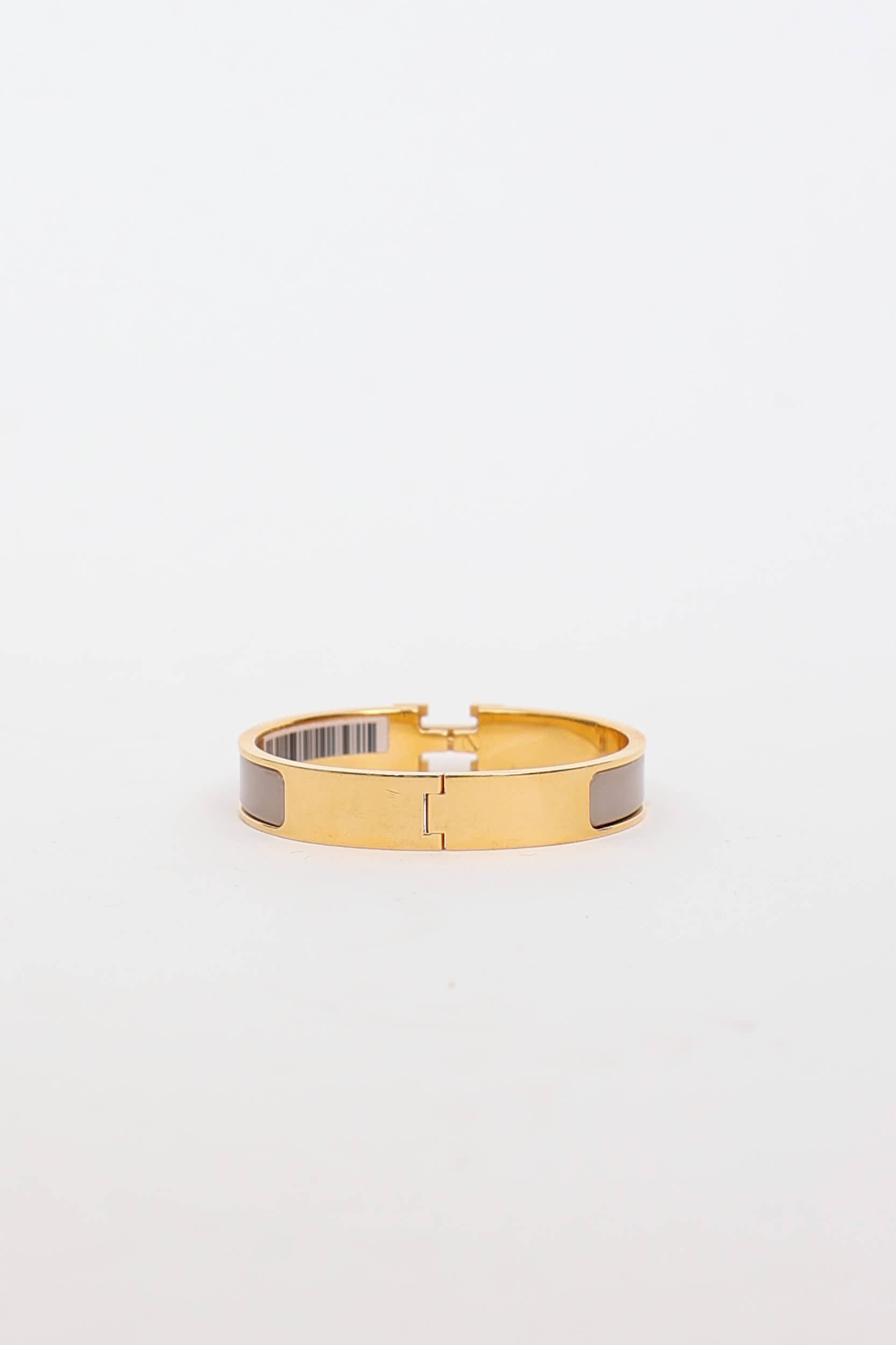 Hermès Marron Glace Clic Clac Bracelet
