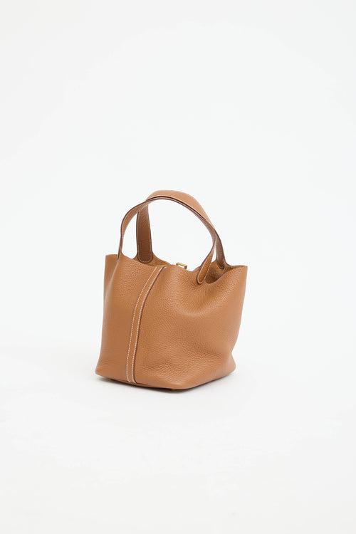 Hermès 2022 Picotin 22 Clemence  Bag