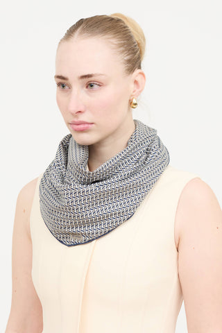 Hermès Cotton H Sublime Losange Scarf