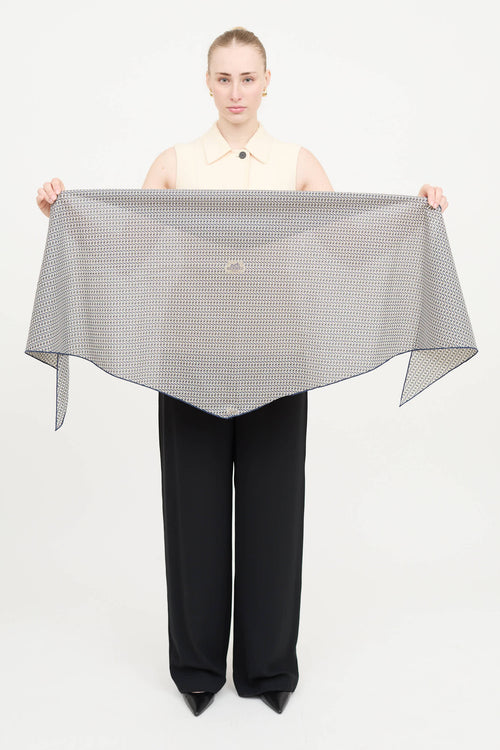 Hermès Cotton H Sublime Losange Scarf