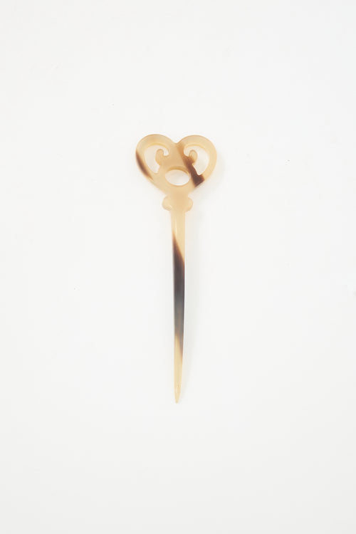 Hermès Heart Hair Pin