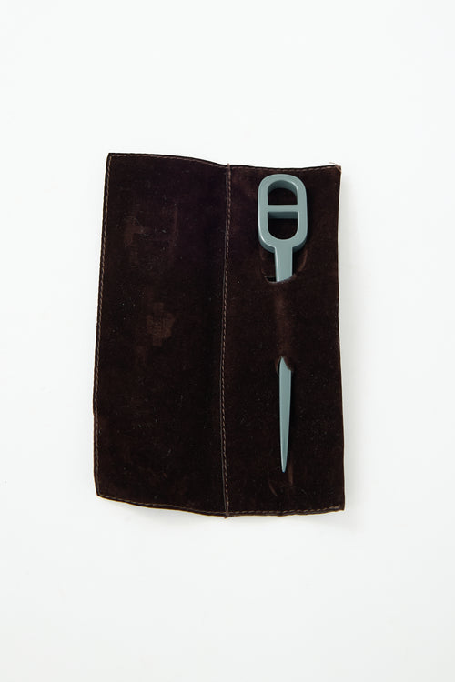 Hermès Acetate Chaîne D'Ancre Hair Pin