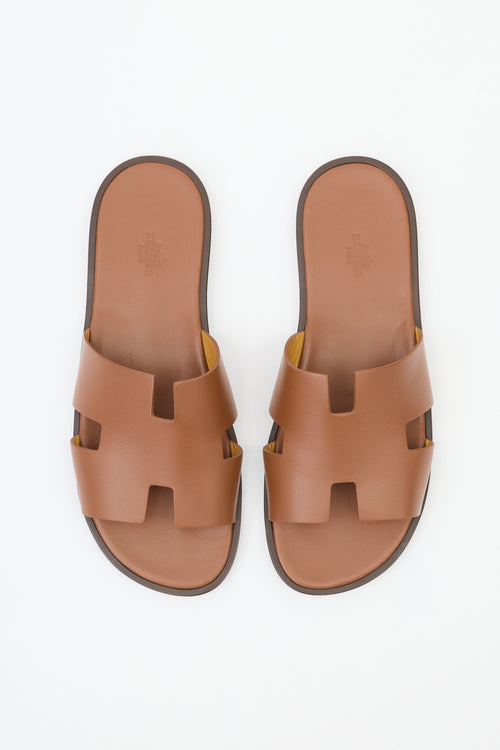 Hermès Leather Izmir H Sandal