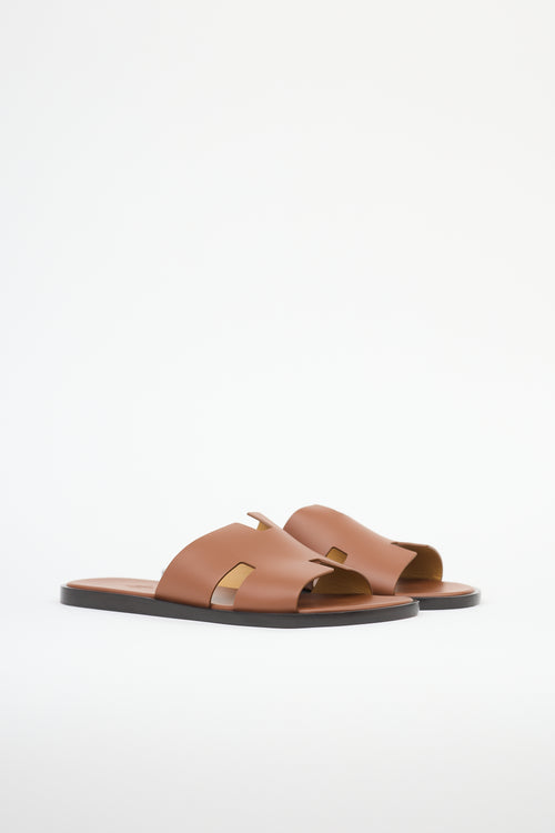 Hermès Leather Izmir H Sandal