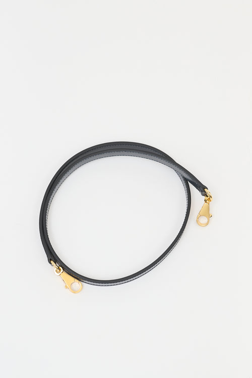 Hermès Vintage Indigo Box Kelly Retourne 28 Bag