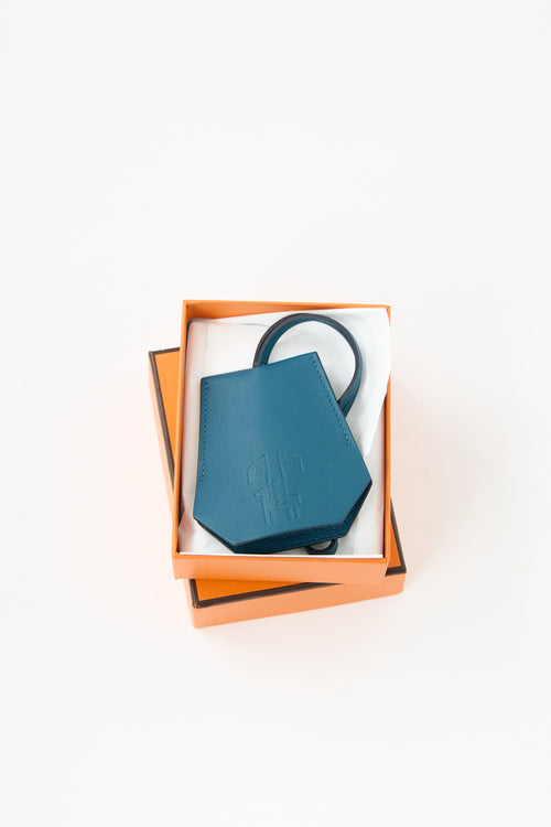 Hermès Swift Leather Clochette Cles Keychain