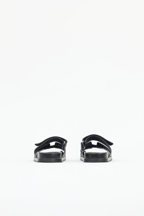 Hermès Leather Chypre Sandal