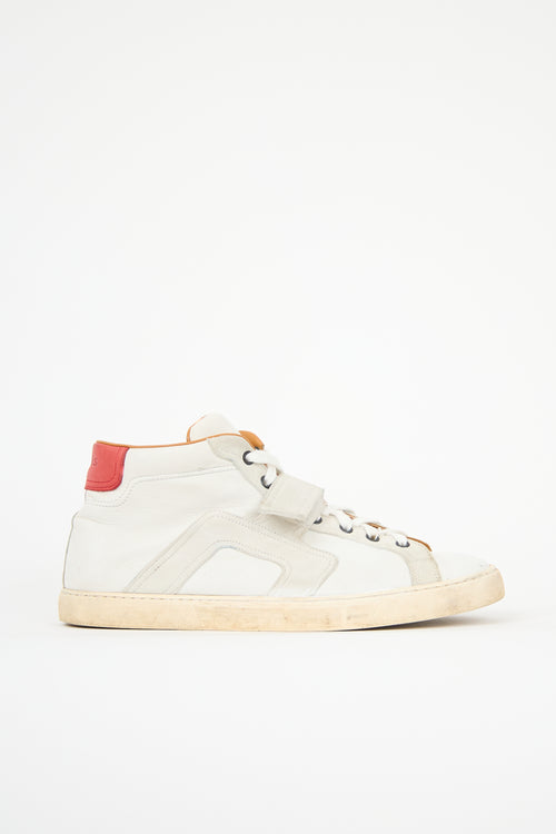 Hermès Leather High Top Sneaker