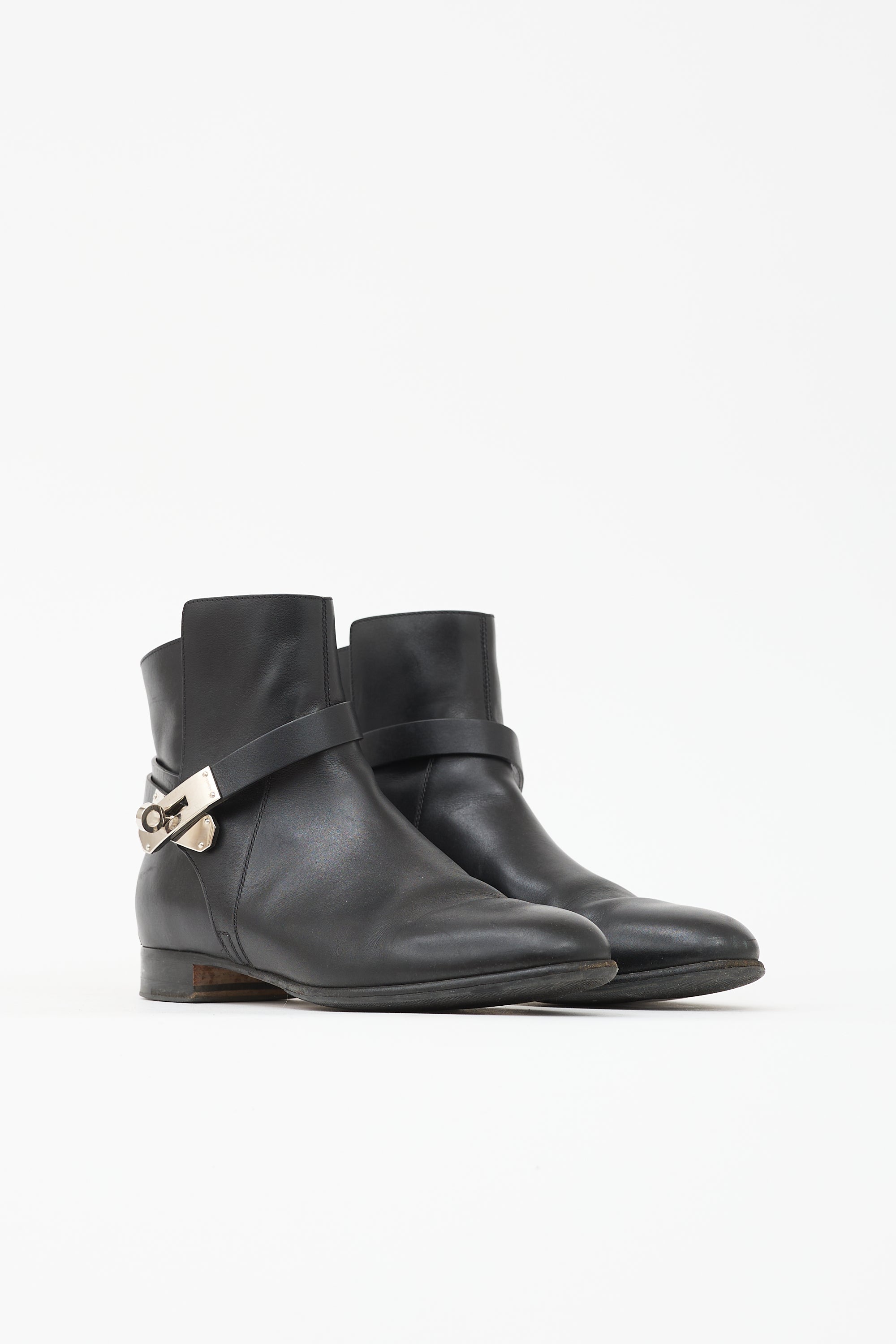 Hermès Leather Neo Ankle Boot
