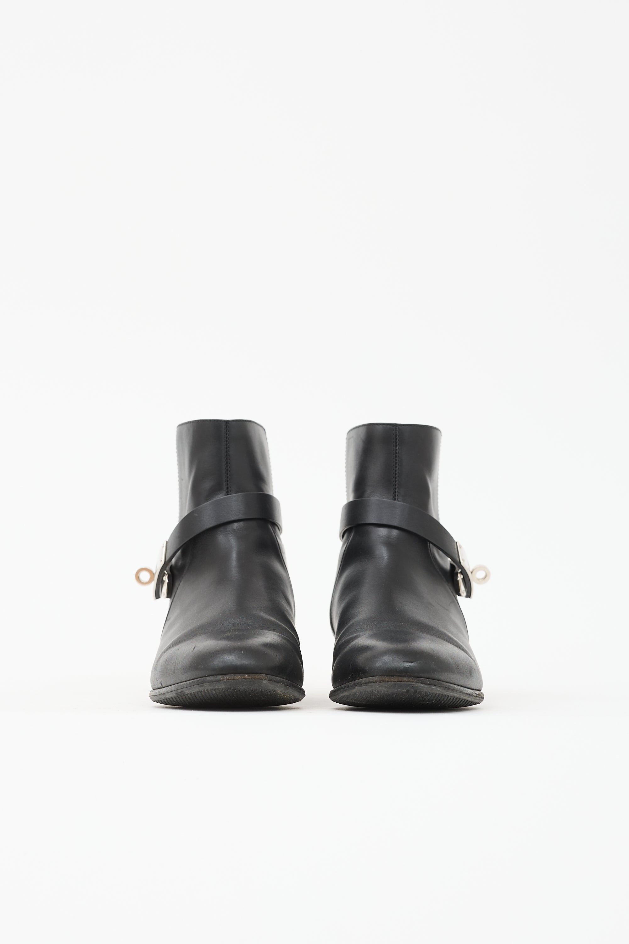Hermès Leather Neo Ankle Boot