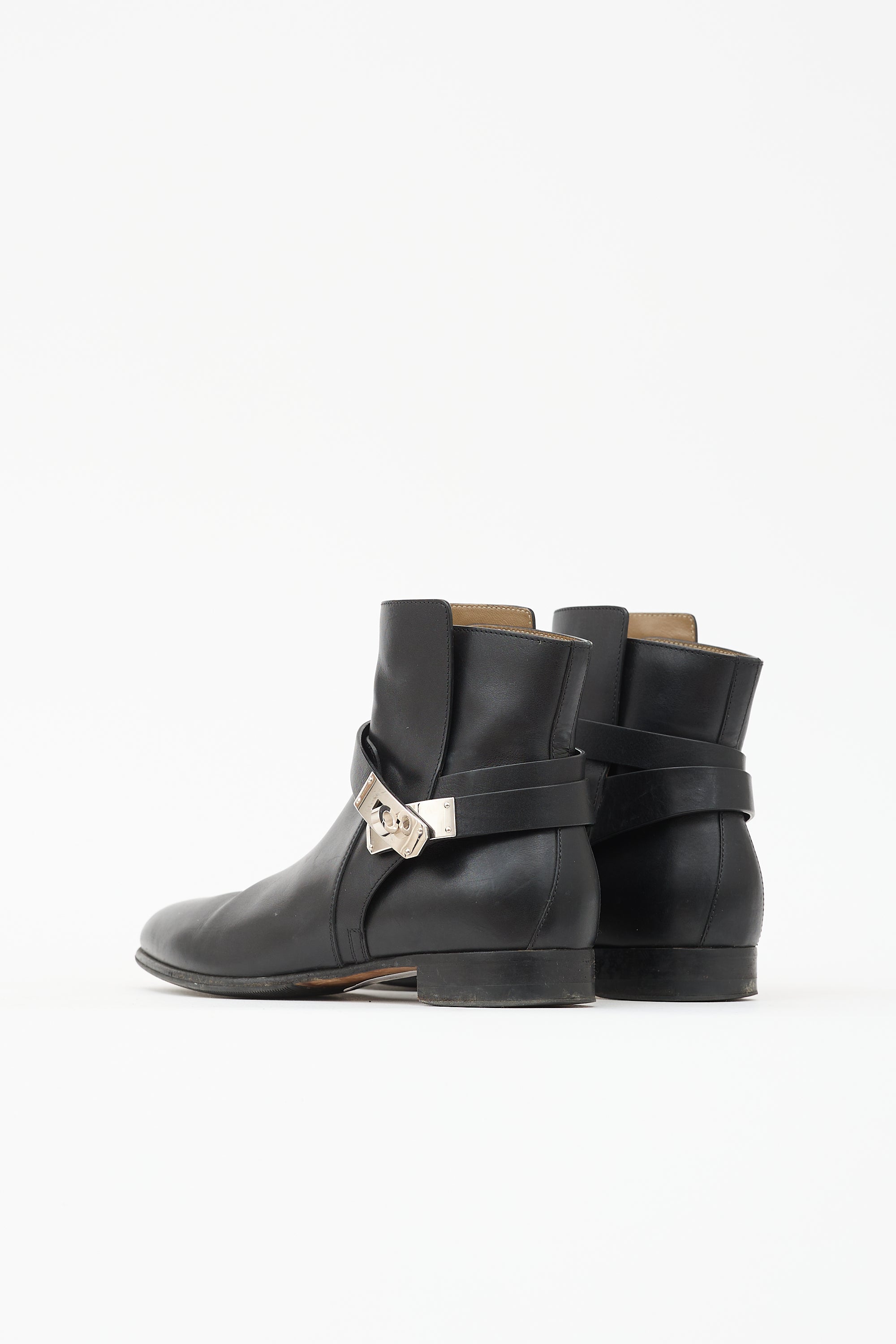 Hermès Leather Neo Ankle Boot