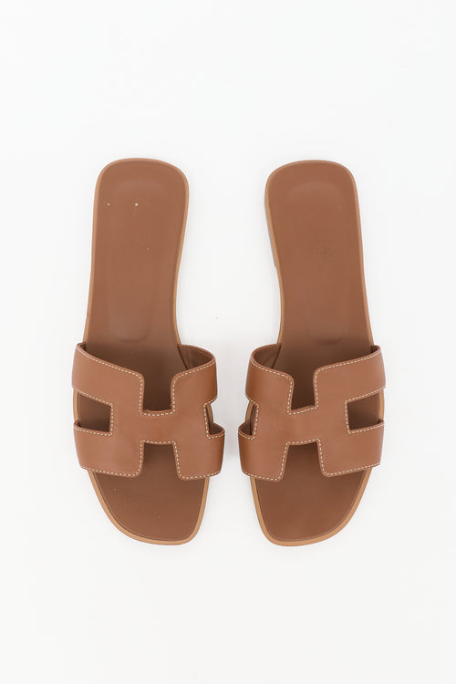 Hermès Leather Oran Sandal