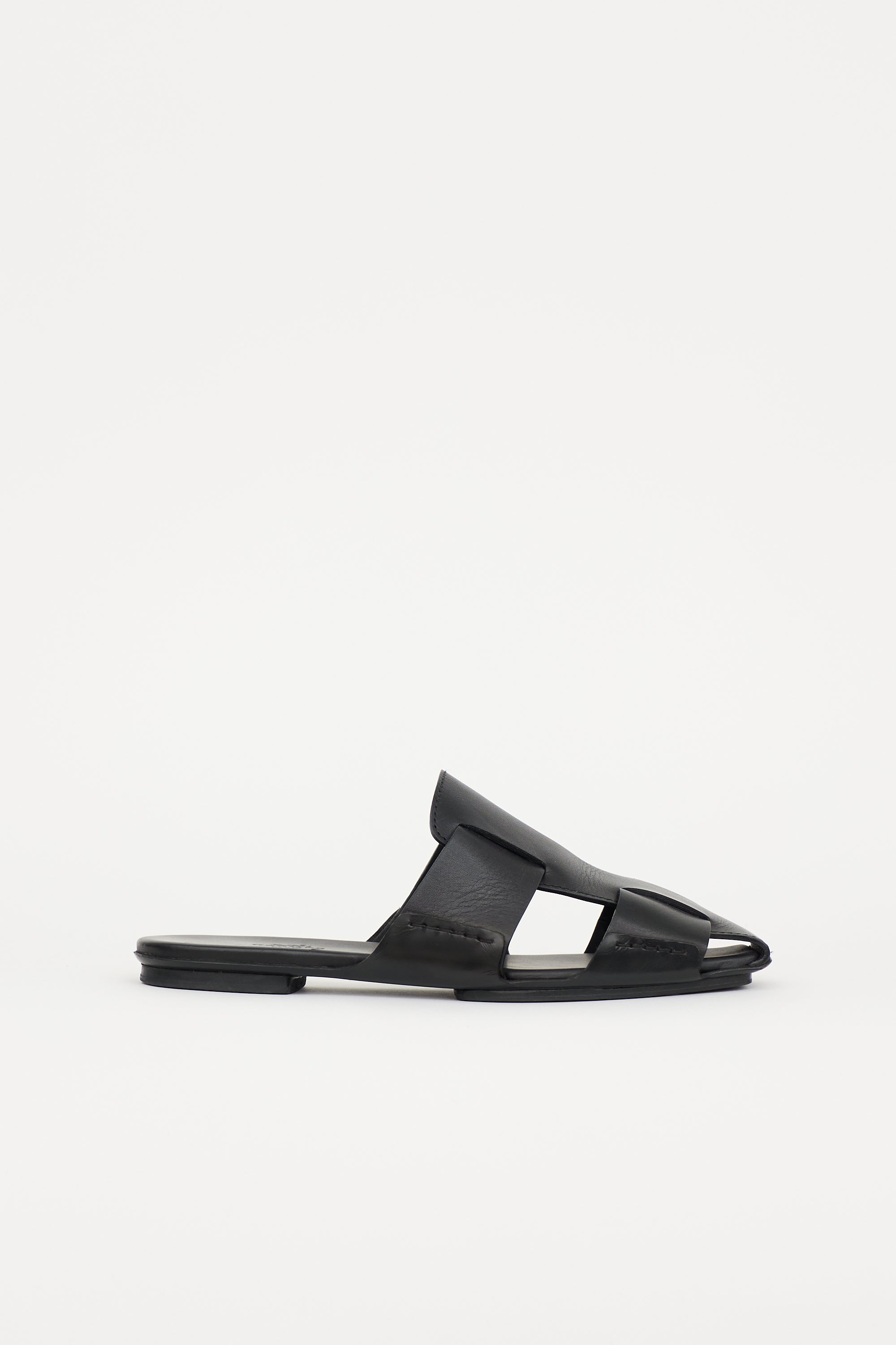 Hermès Leather Ruse Mule