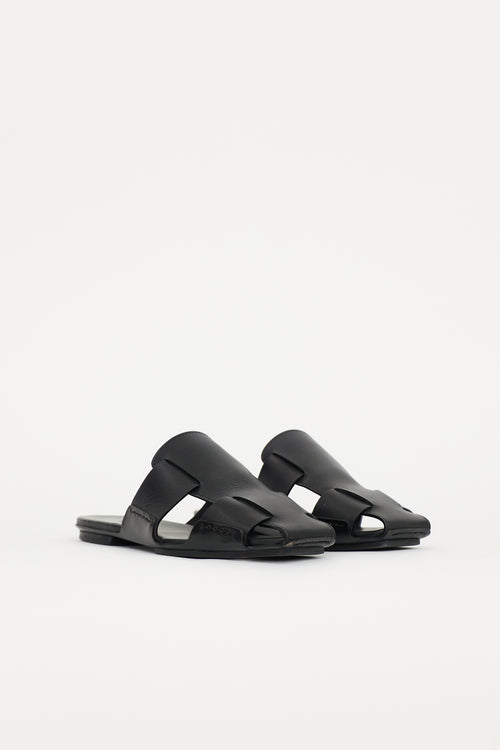 Hermès Leather Ruse Mule