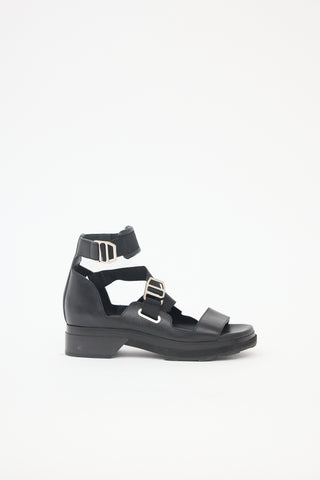 Hermès Leather Strappy Sandal