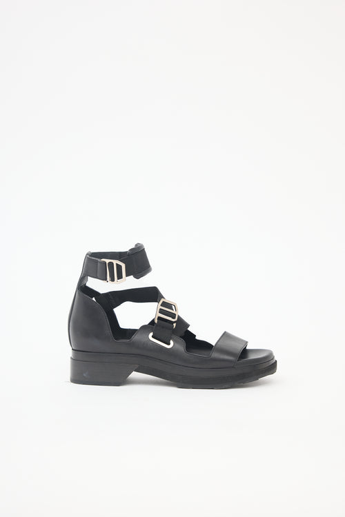 Hermès Leather Strappy Sandal