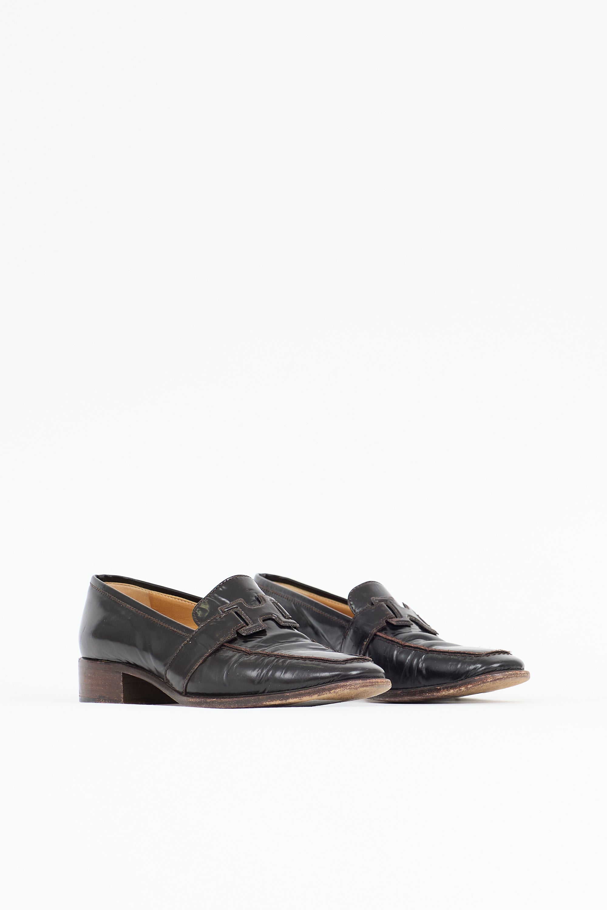 Hermès Leather H Loafer