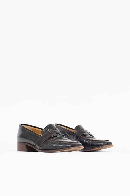 Hermès Leather H Loafer
