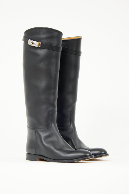 Hermès Leather Jumping Boot