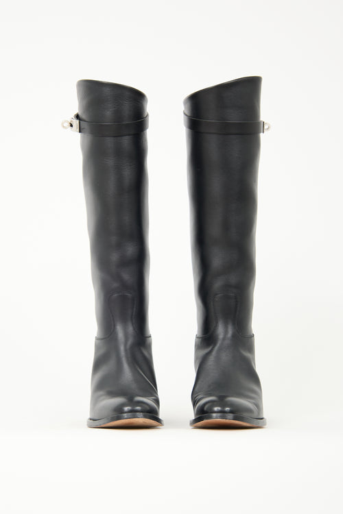 Hermès Leather Jumping Boot