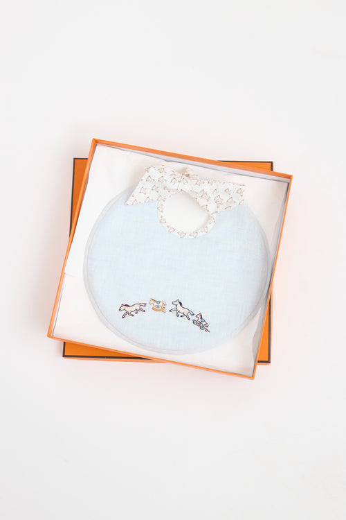 Hermès Cabriole Round Bib