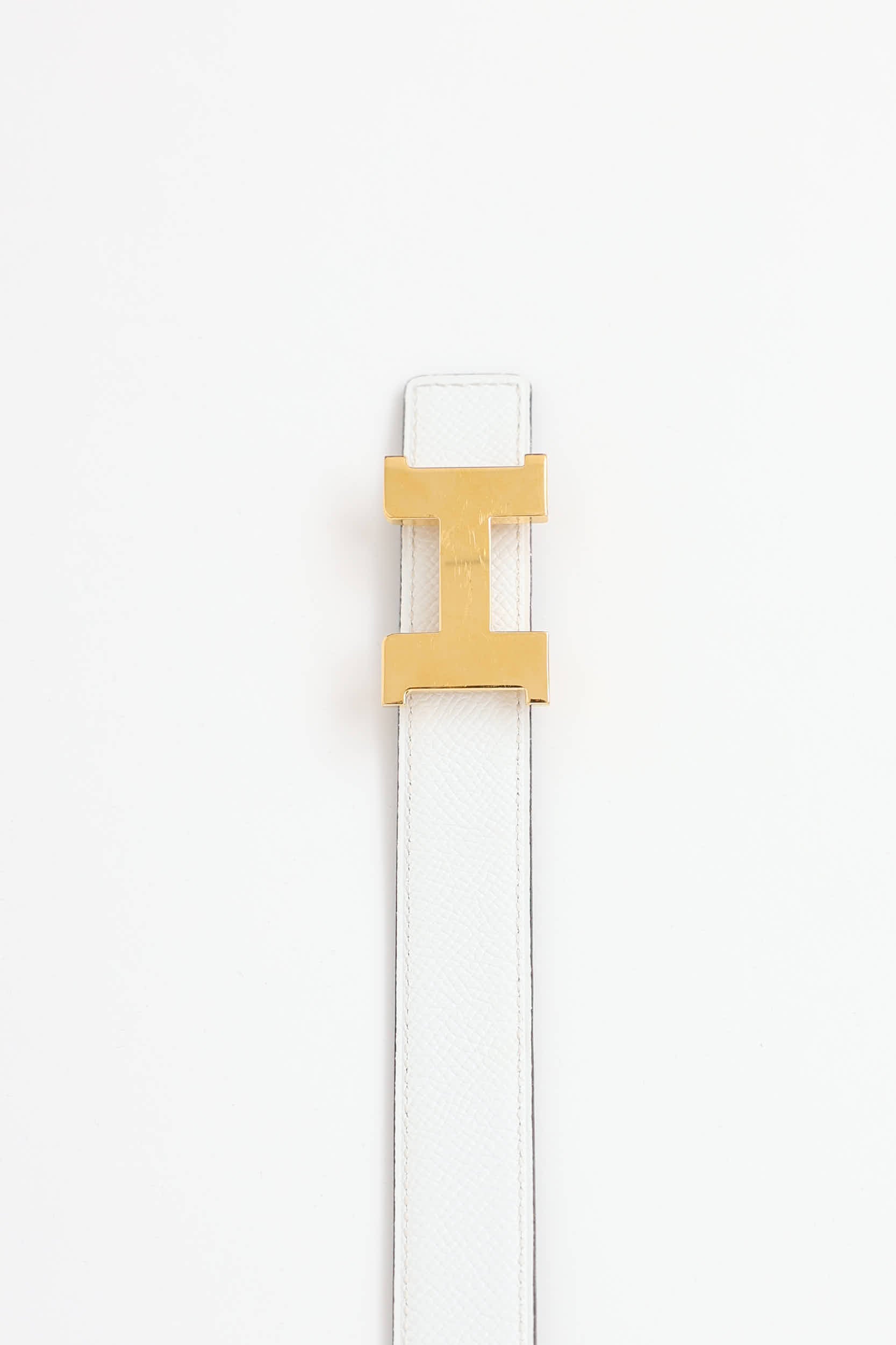 Hermès 2023 Mini H Buckle Reversible Belt