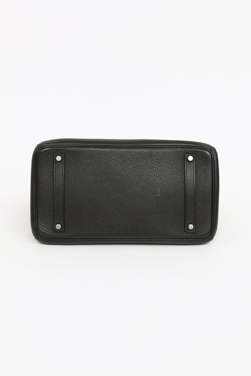 Hermes Noir Birkin Togo 35 Bag