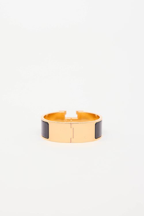 Hermès Clic Clac H Wide Bracelet