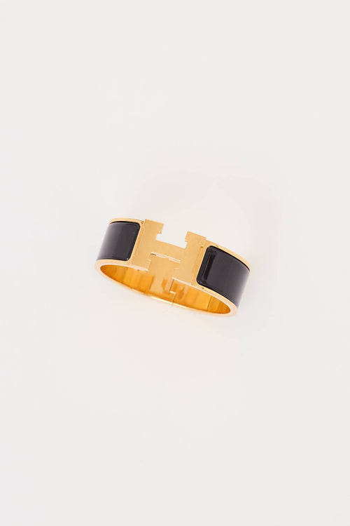 Hermès Clic Clac H Wide Bracelet