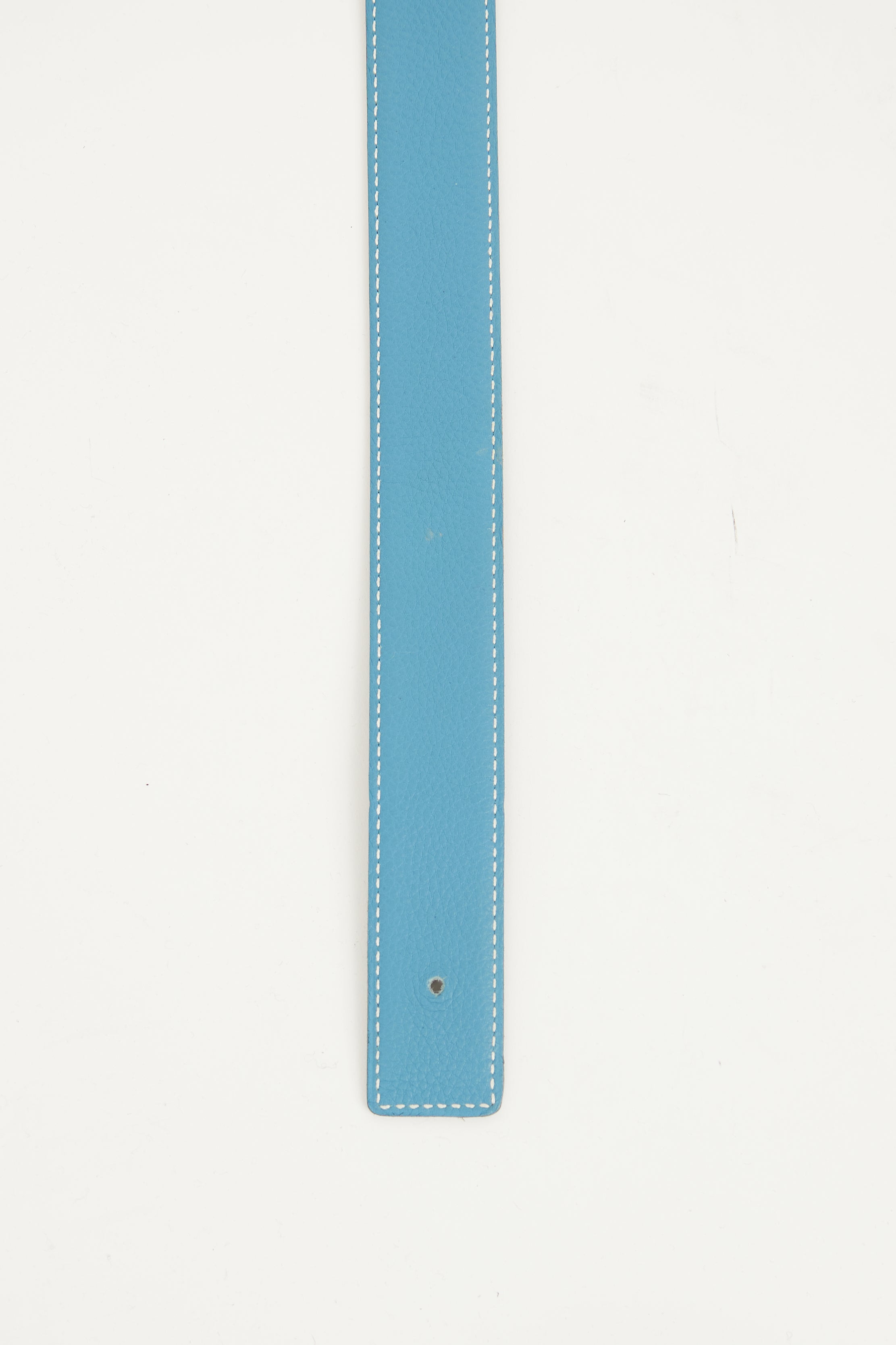 Hermès Noir Blue Jean 32mm Strap