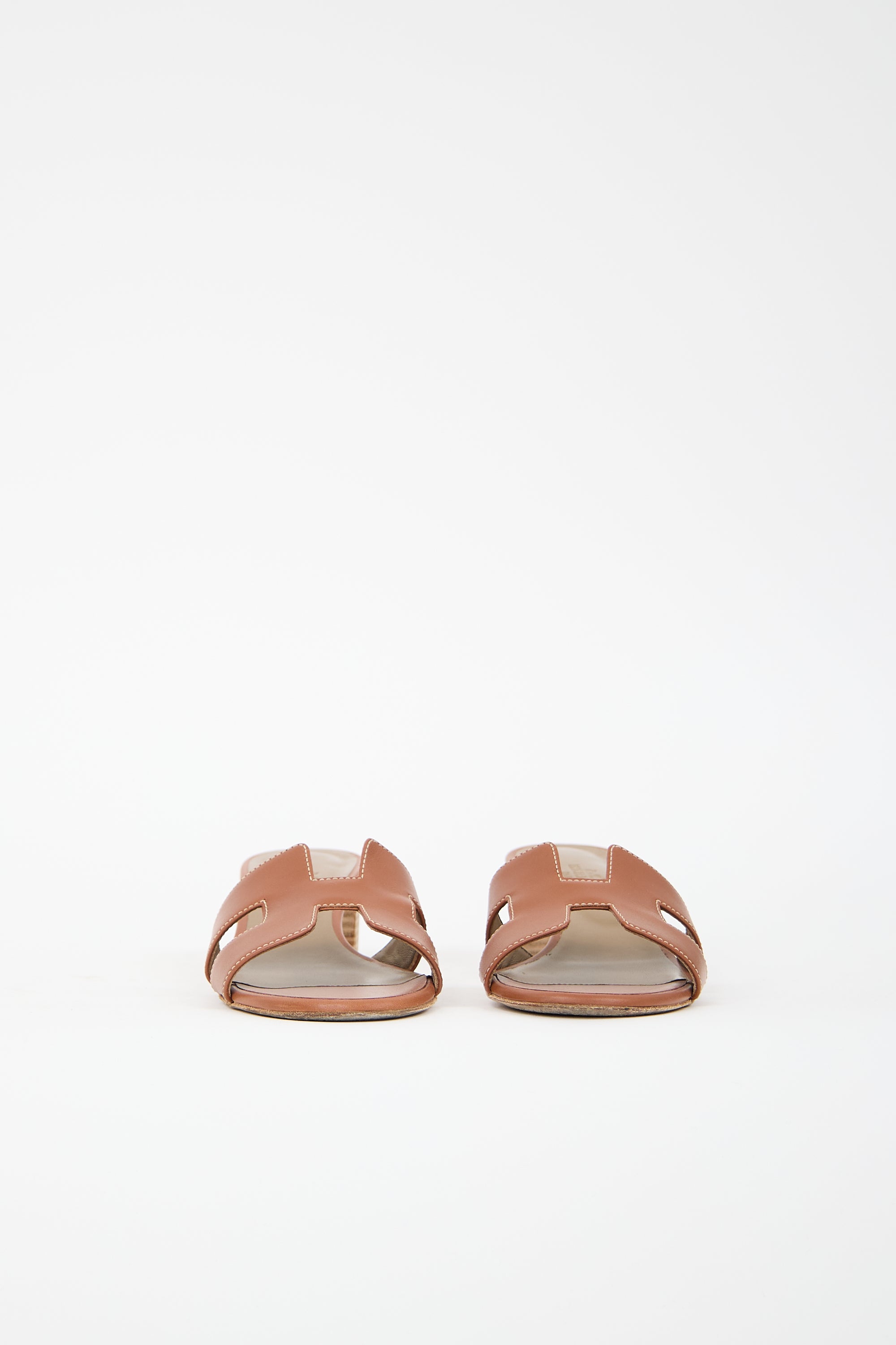 Hermès Leather Oasis Heel