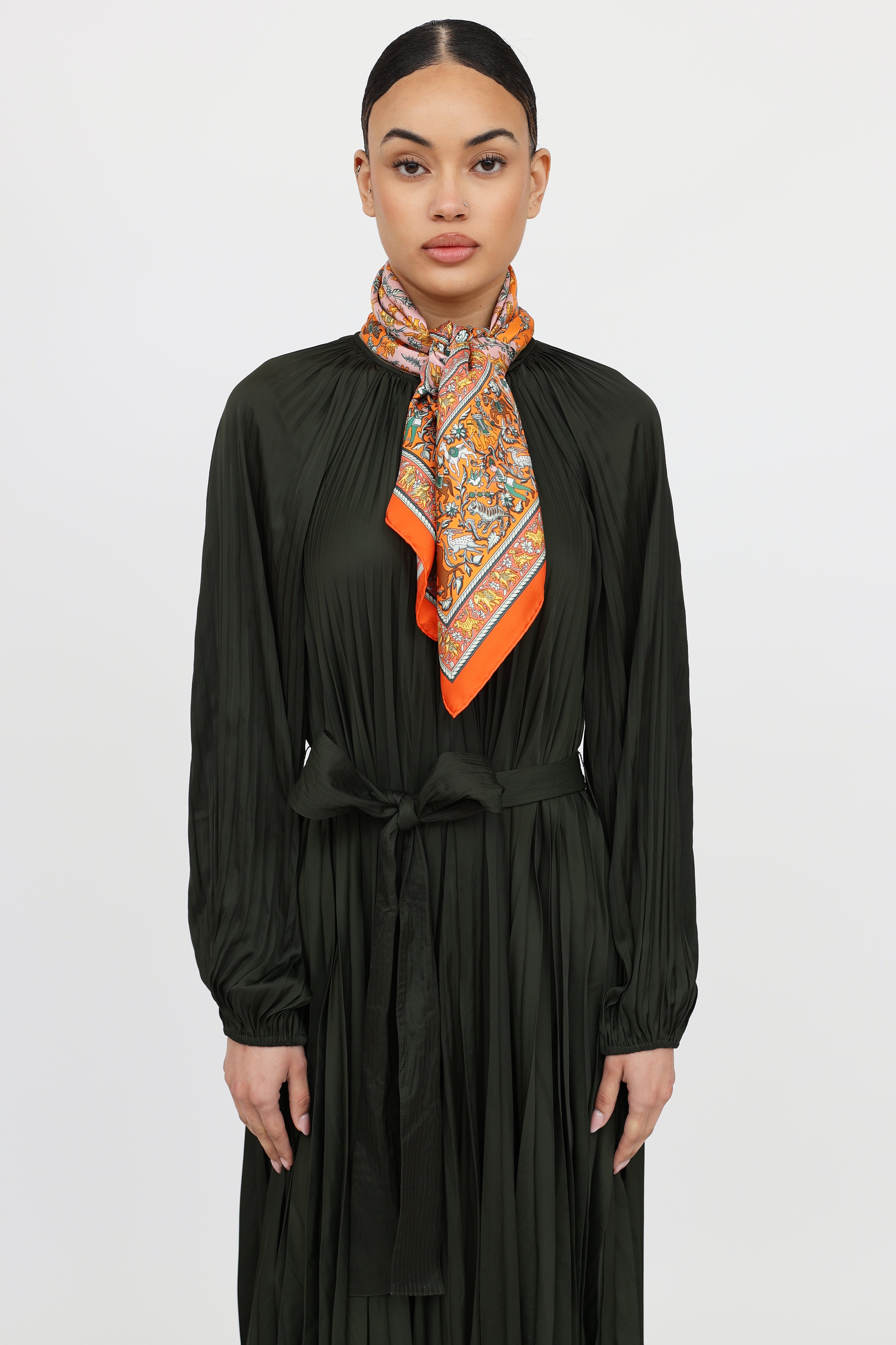 Hermès Chasse En Inde Scarf