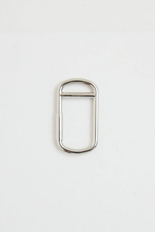Hermès Palladium Key Ring