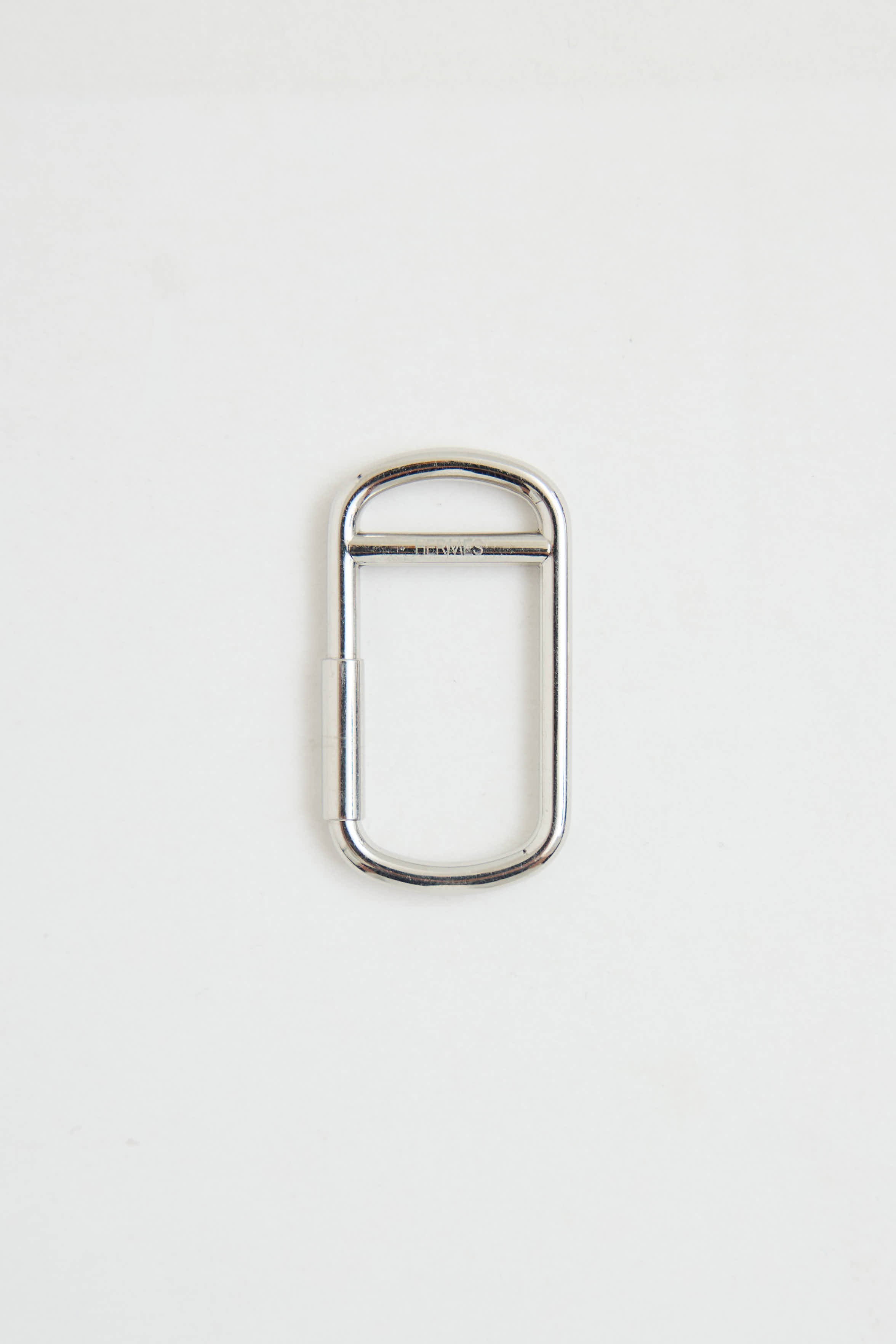 Hermès Palladium Key Ring