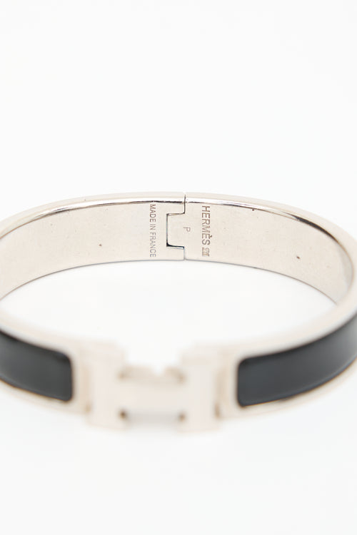 Hermès Palladium Clic Clac H Bracelet