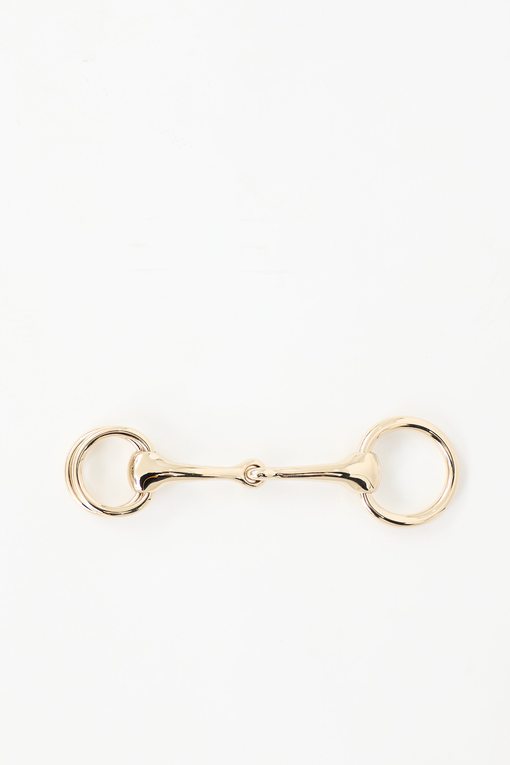Hermès Permabrass Mors Scarf Ring