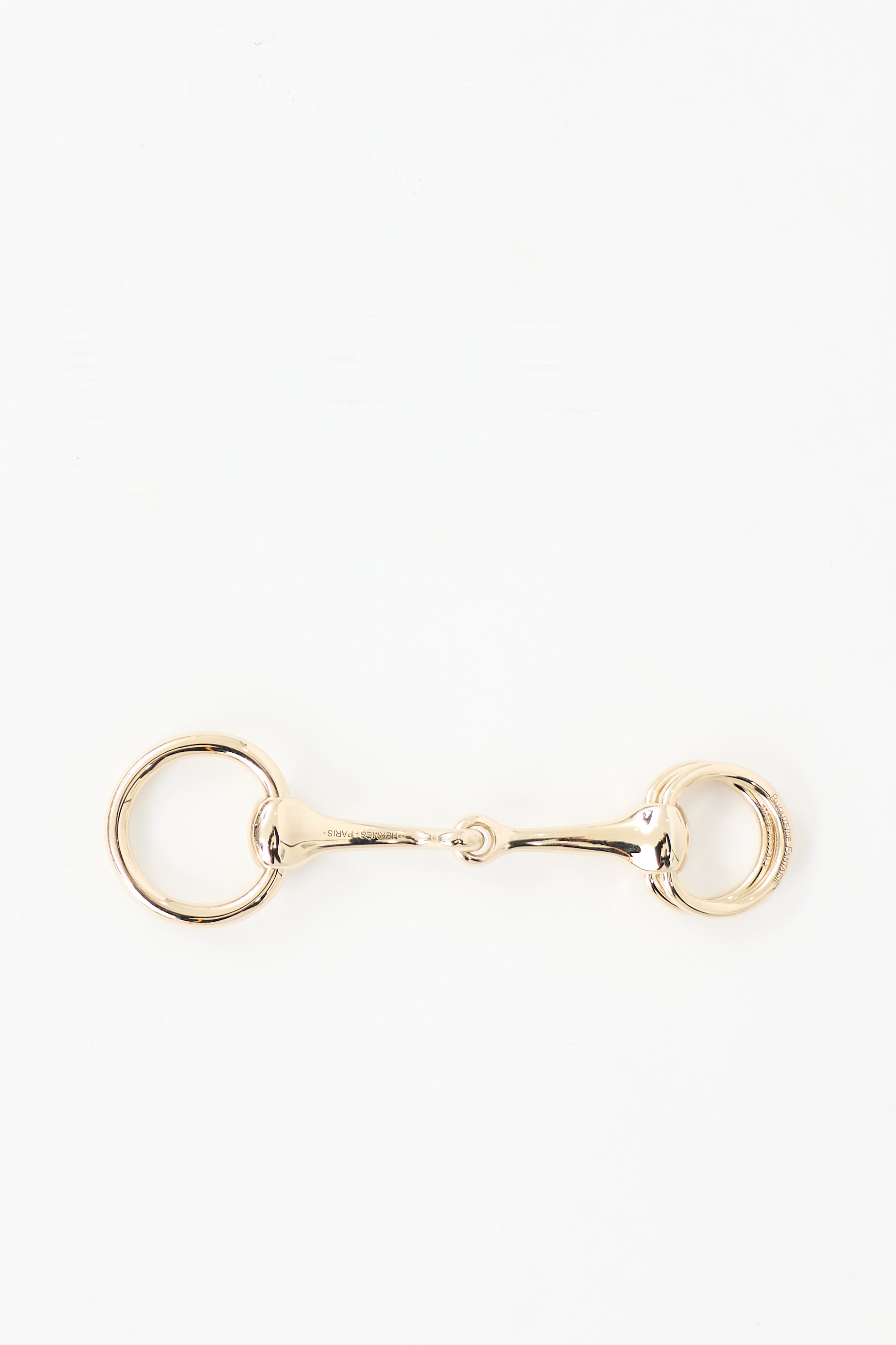 Hermès Permabrass Mors Scarf Ring
