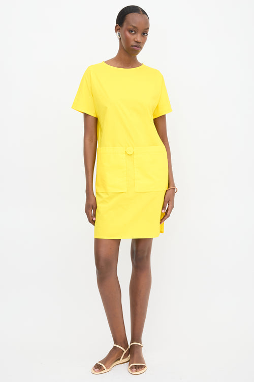 Hermès Poplin Patch Pocket Dress