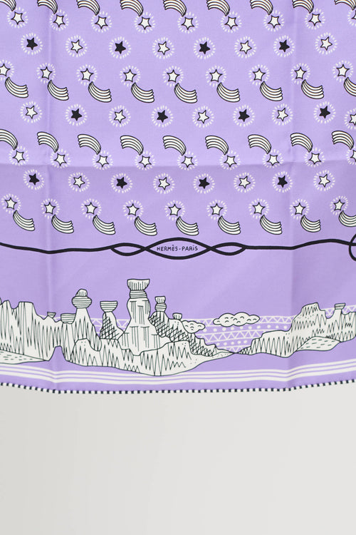 Hermès Les Canyons Etoiles Bandana