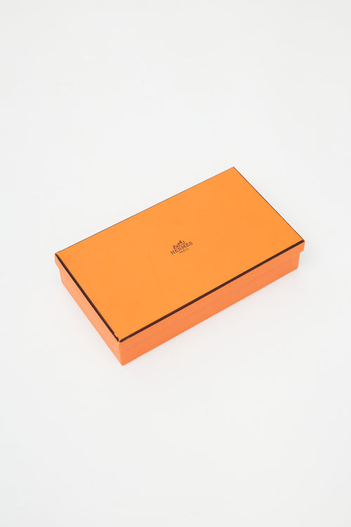Hermès 2016 Rouge Casaque Epsom & Gold Kelly Wallet