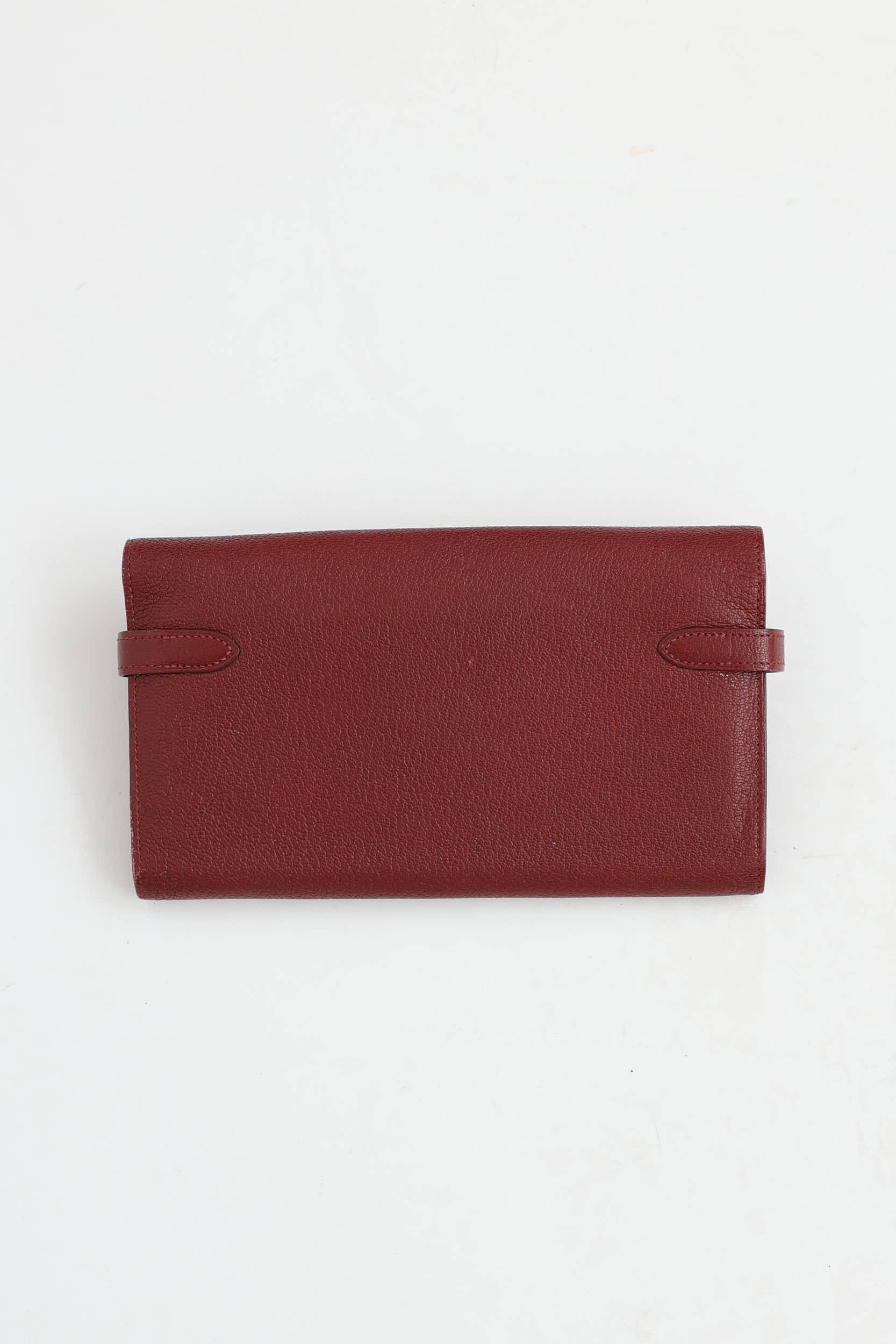 Hermès 2023 Chevre Mysore Kelly Wallet