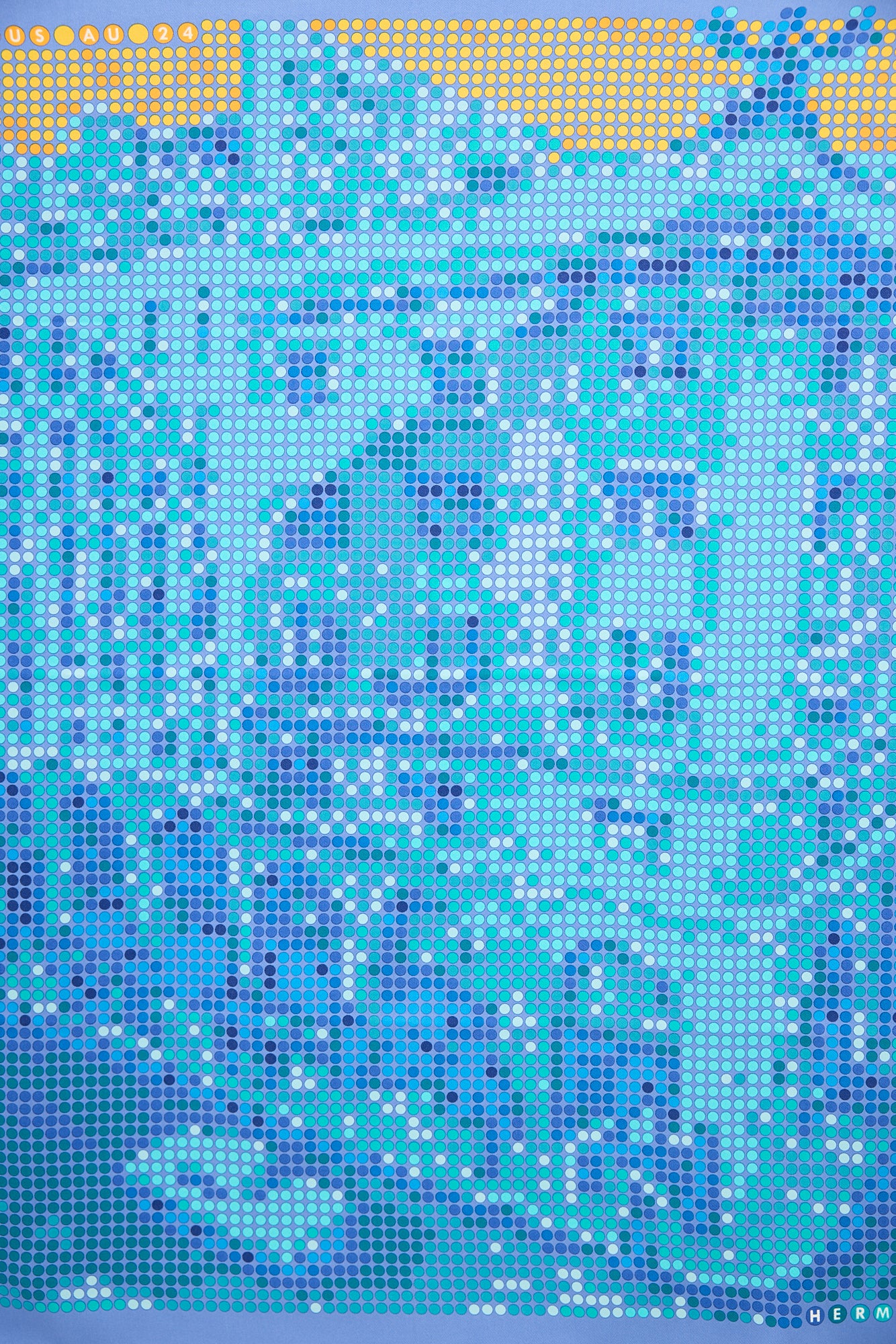 Hermès 2011 Silk Rendez-Vous Au 24 70 Scarf